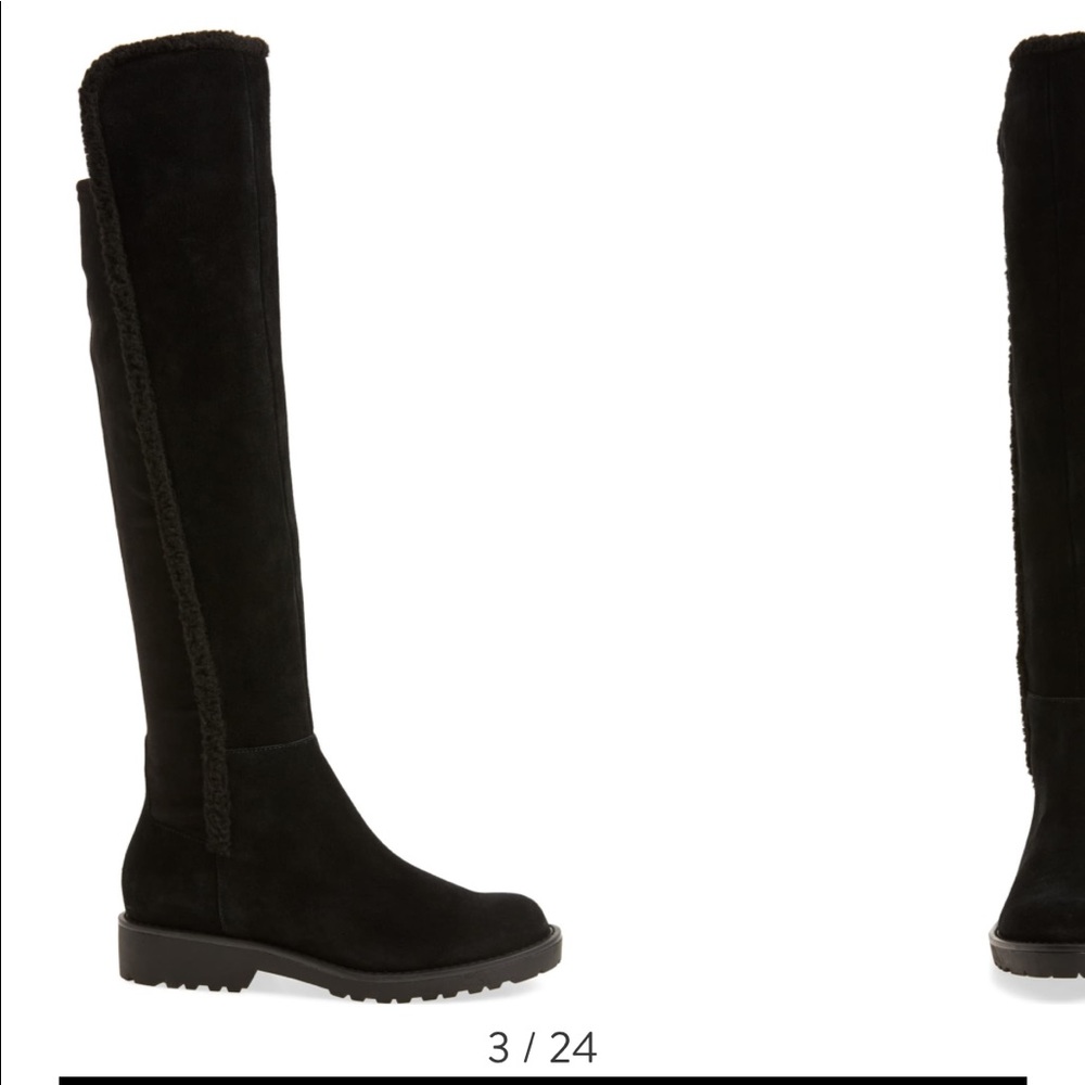 Juno Faux Shearling Trim Boot